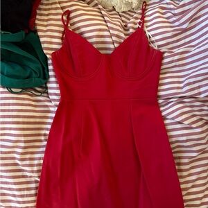 Red Princess Polly Dress